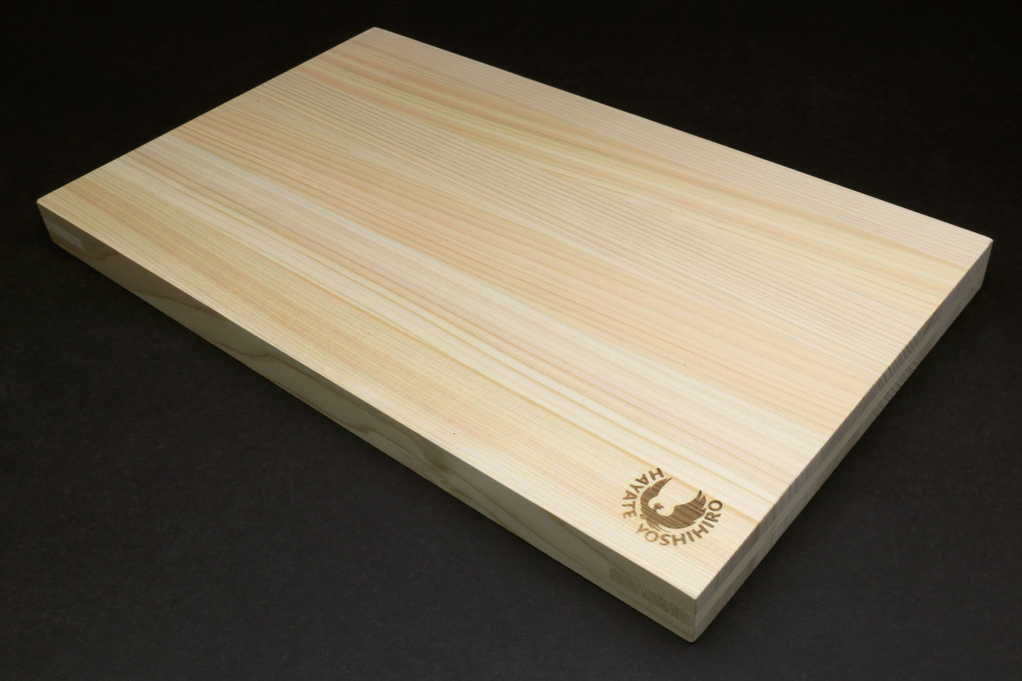 Yoshihiro Hinoki Cypress Cutting Board with Anti-Twist Core — Japanese Cypress, Anti-Bacterial, Professional Grade