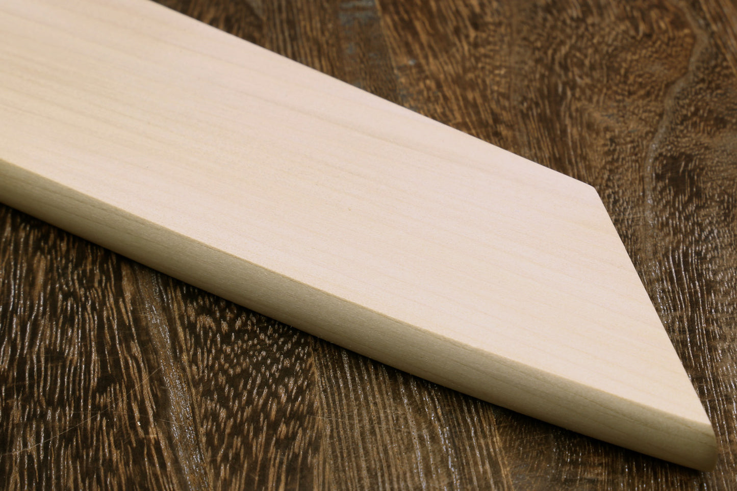 Yoshihiro Magnolia Wooden Blade Protector Saya Cover for Double-Edged Kiritsuke