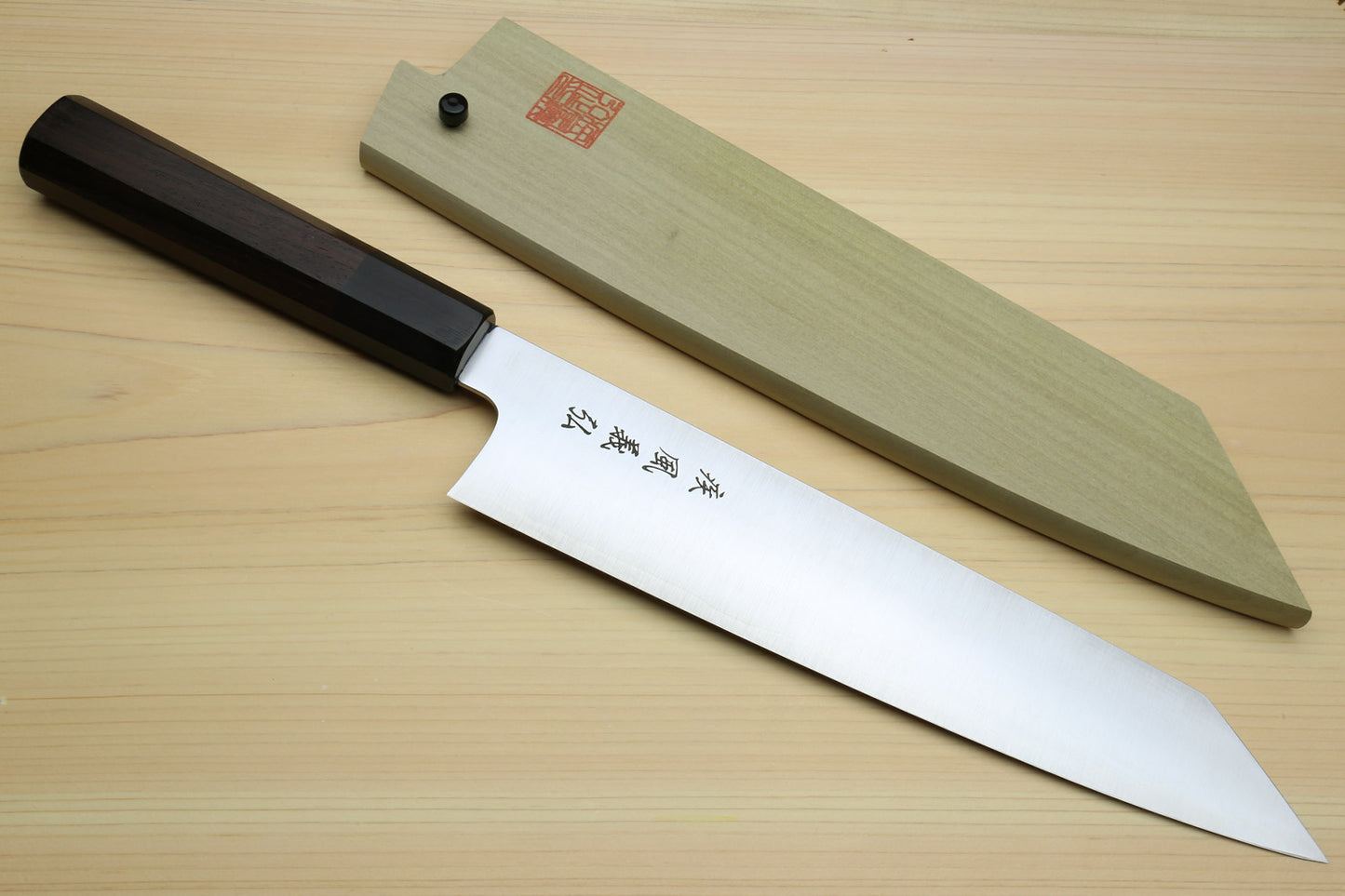 Yoshihiro SG-II (R-2) Semi-Stainless Kiritsuke Chef Knife Rosewood Handle