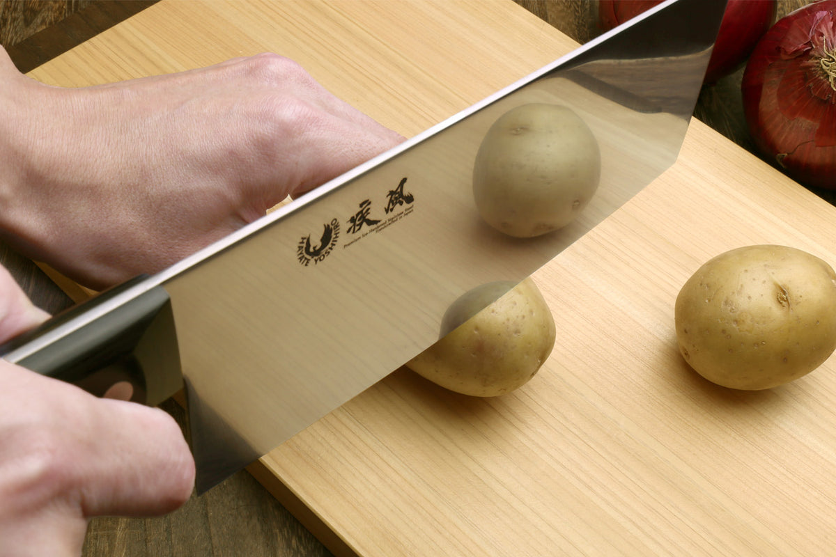 Yoshihiro High Carbon White Steel #2 Chinese Cleaver Vegetable Cutter –  Yoshihiro Cutlery