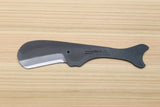 Yoshihiro Shiroko High Carbon Steel Kurouchi Kujira Whale Japanese Utility Knife (Whale A Type)