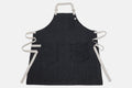 Yoshihiro Black Denim Professional Kitchen Apron