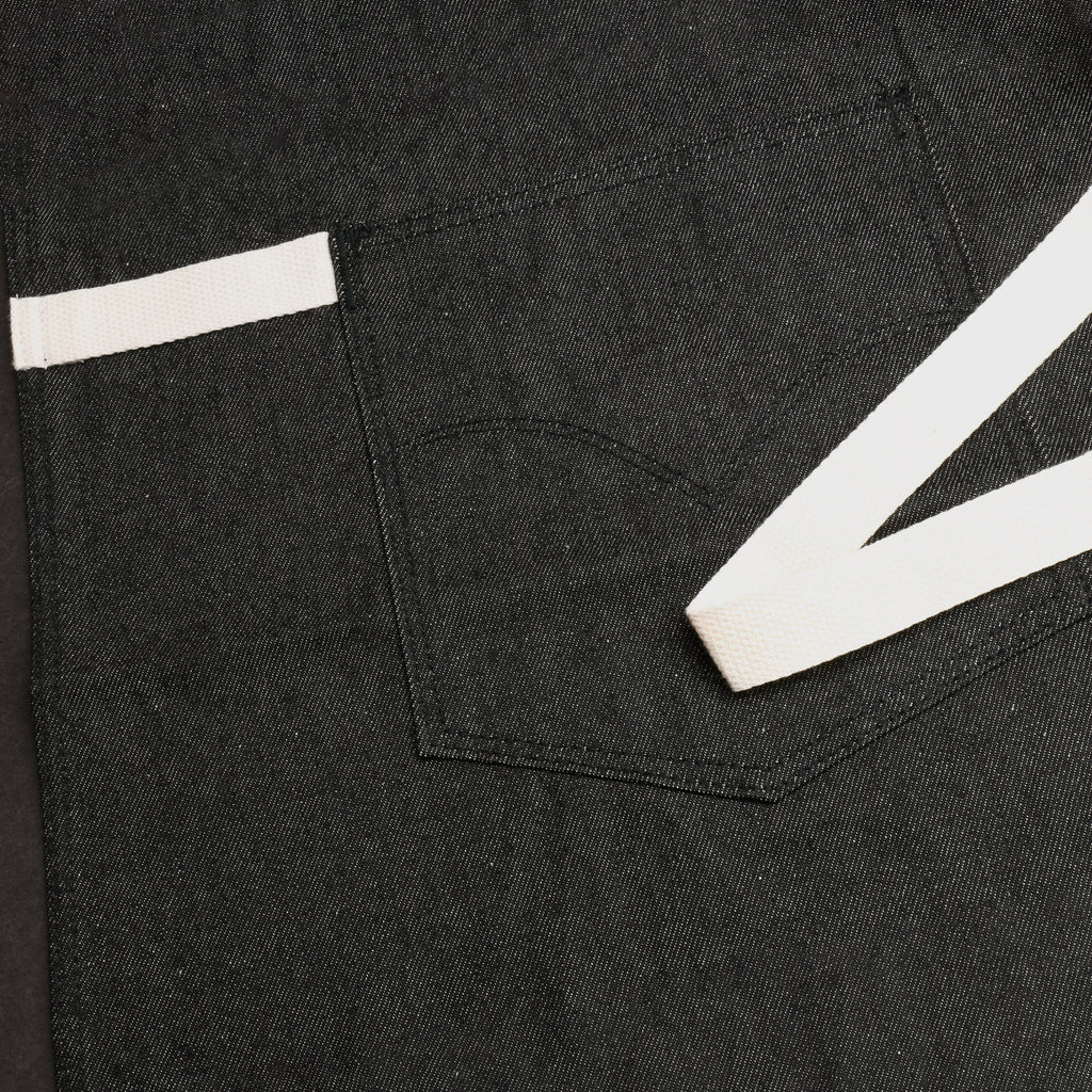 Yoshihiro Black Denim Professional Kitchen Apron