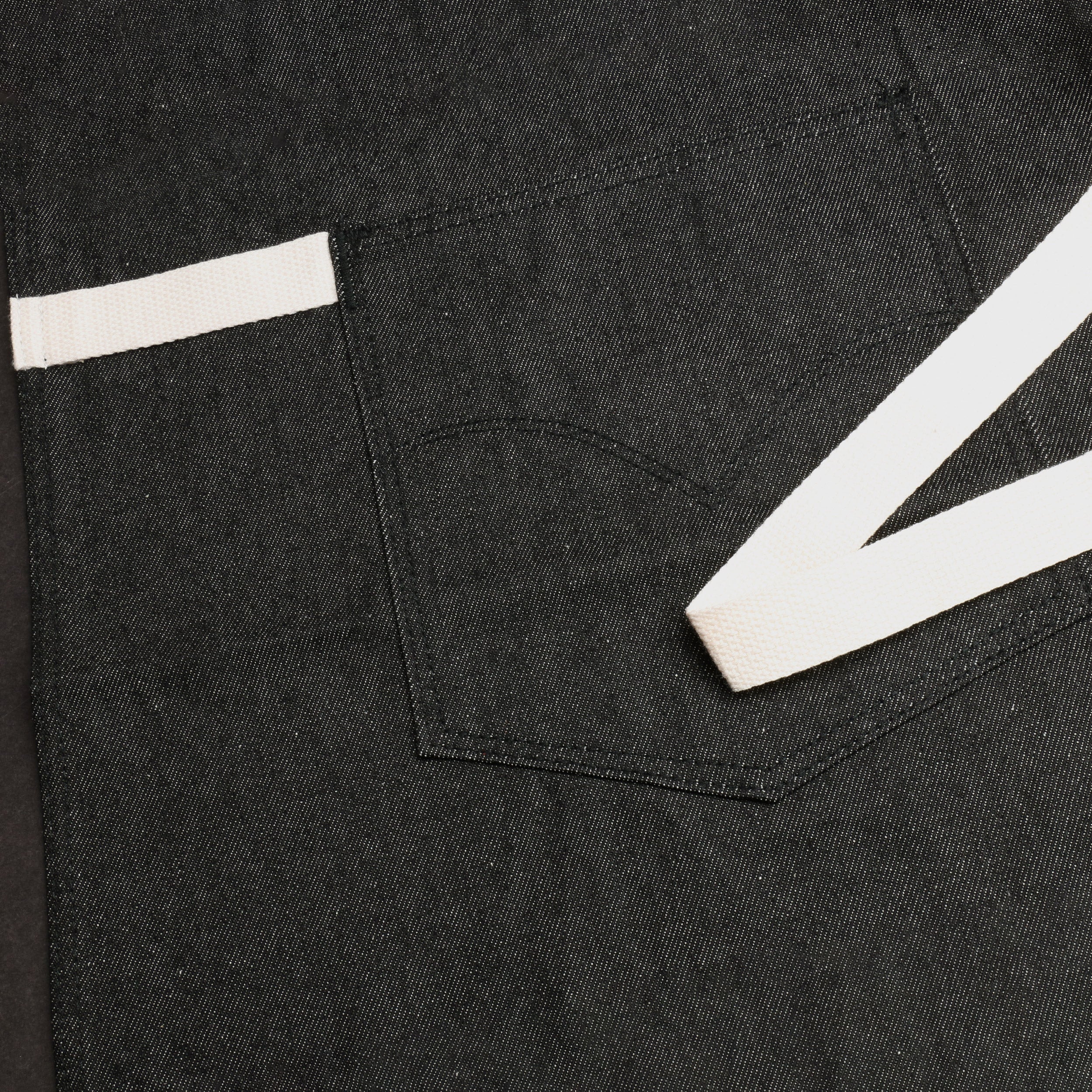 Yoshihiro Black Denim Professional Kitchen Apron