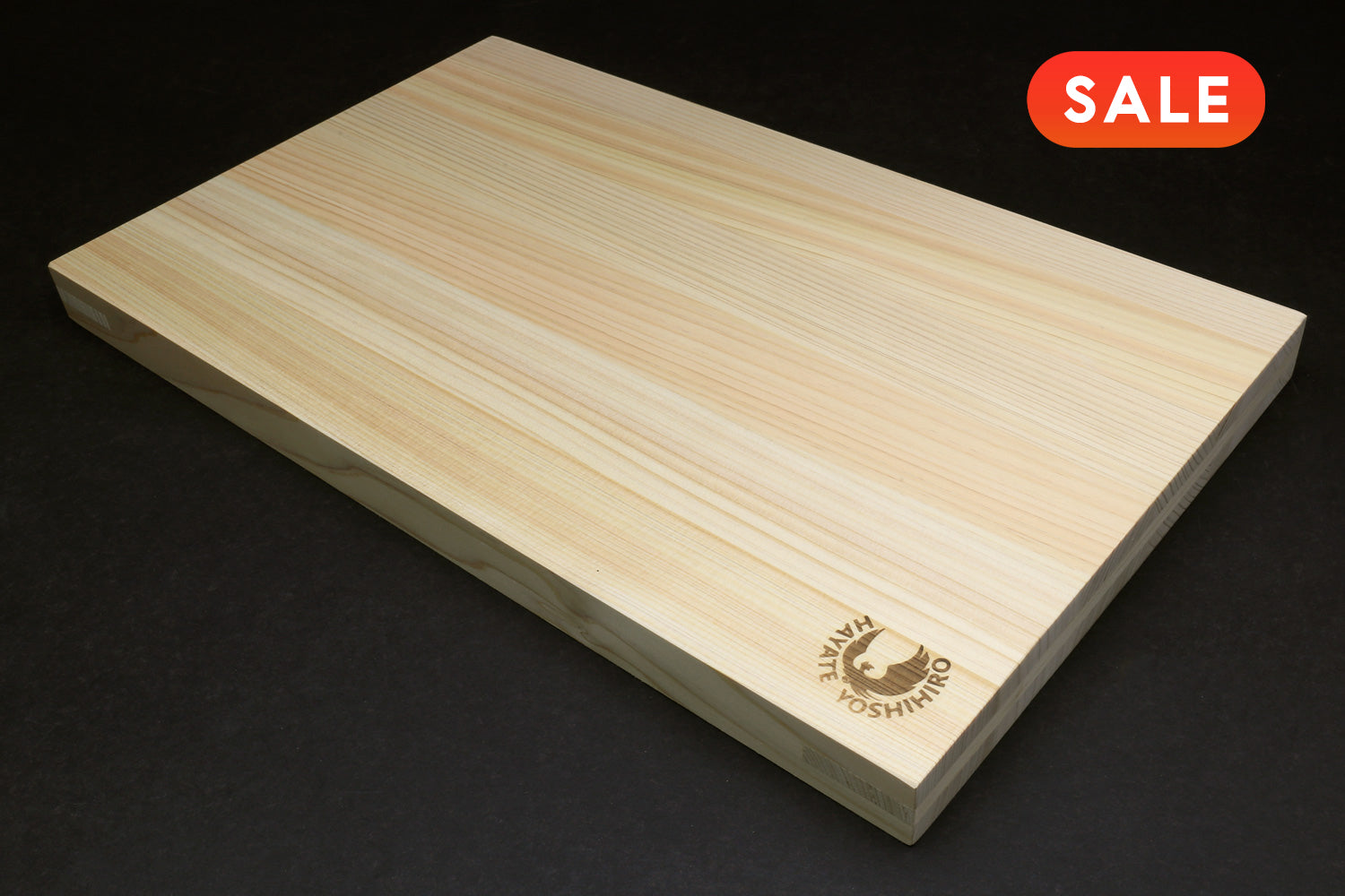 Yoshihiro Hinoki Japanese Cypress Cutting Board Anti-Twist Core — Large