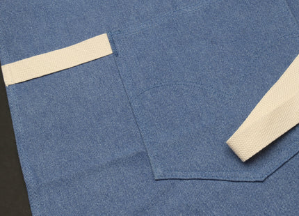 Yoshihiro Light Blue Denim Professional Kitchen Apron