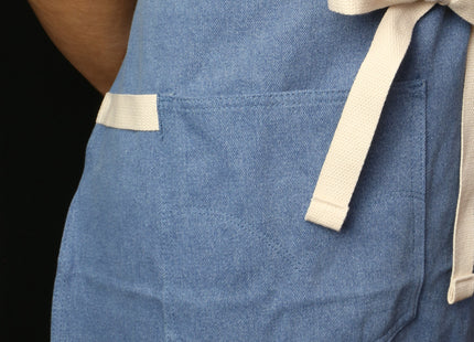 Yoshihiro Light Blue Denim Professional Kitchen Apron