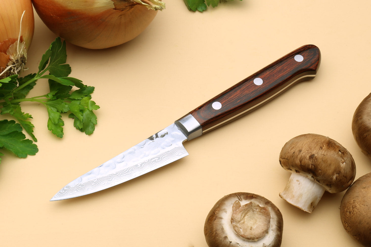 Paring Knife w/ Sharp & Durable Stainless Steel Blade