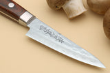 Yoshihiro VG-10 16 Layer Hammered Damascus Stainless Steel Paring Knife 3.2"