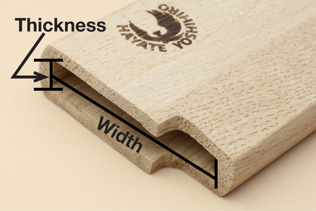 Yoshihiro Magnetic Oak Wood Saya Cover Blade Protector for Deba