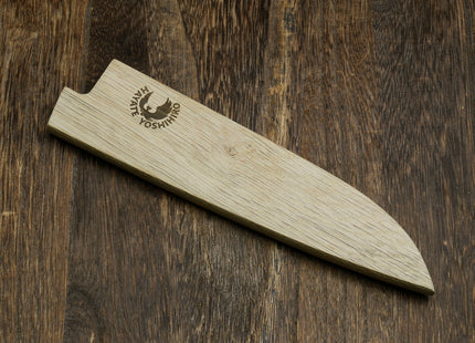 Yoshihiro Magnetic Oak Wood Saya Cover Blade Protector for Petty 6.5" (165mm)