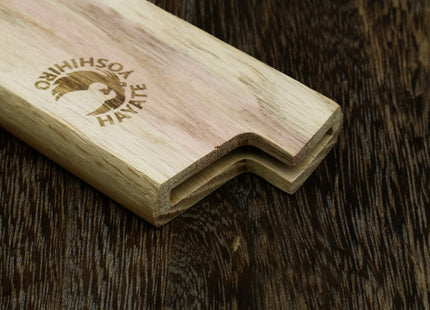 Yoshihiro Magnetic Oak Wood Saya Cover Blade Protector for Petty 6.5" (165mm)