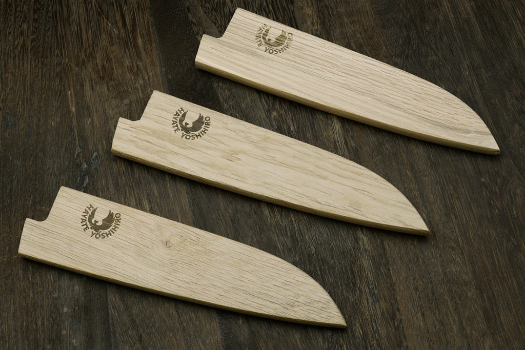 Yoshihiro Magnetic Oak Wood Saya Cover Blade Protector for Petty 6.5" (165mm)