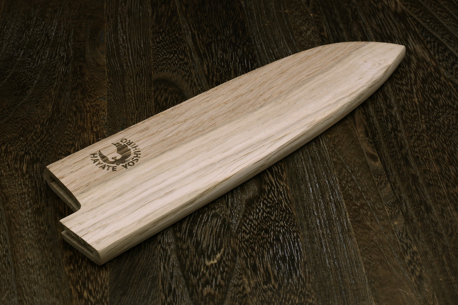 Yoshihiro Magnetic Oak Wood Saya Cover Blade Protector for Santoku