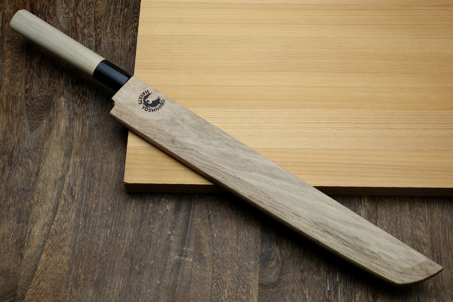 Yoshihiro Magnetic Oak Wooden Saya Cover for Sakimaru Takobiki