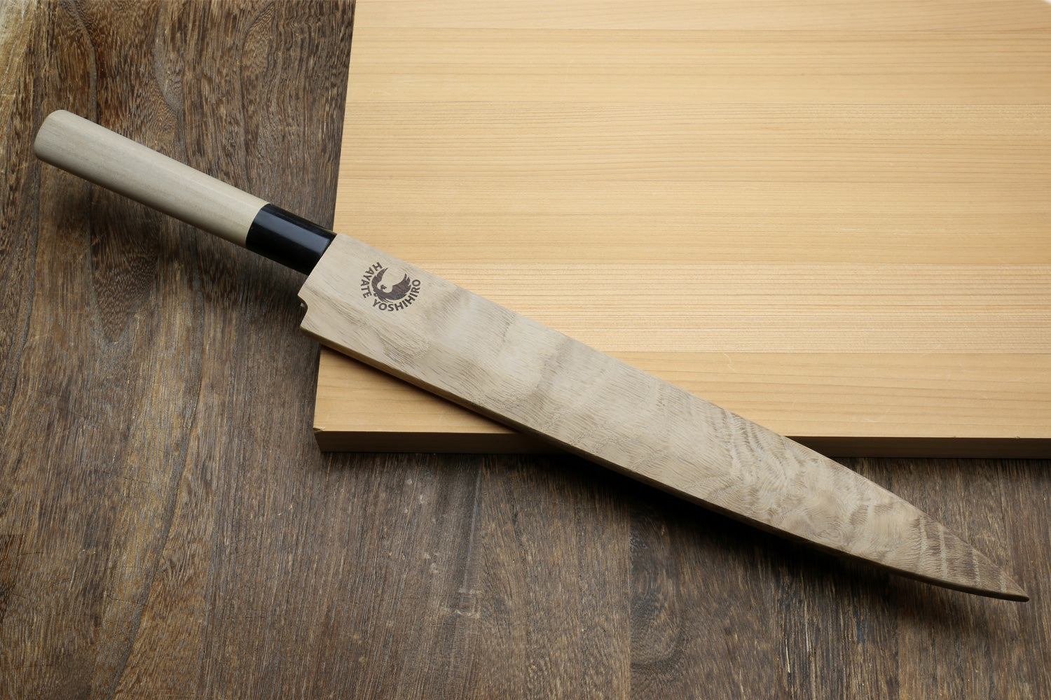 Yoshihiro Magnetic Oak Wooden Saya Cover for Yanagi