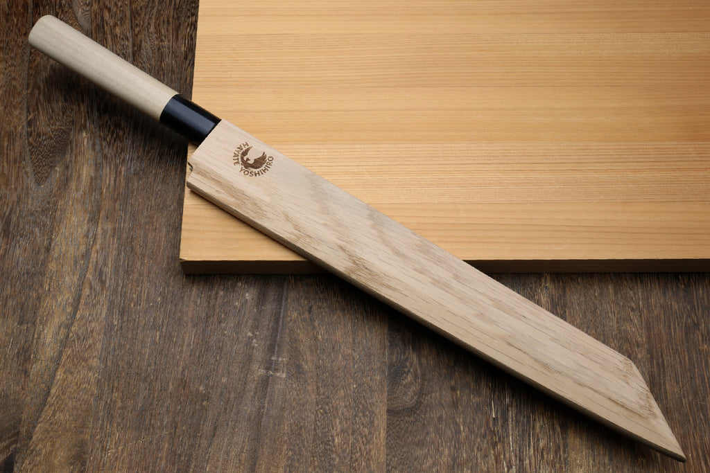 Yoshihiro Magnetic Oak Wooden Saya Cover for Yanagi-Kiritsuke