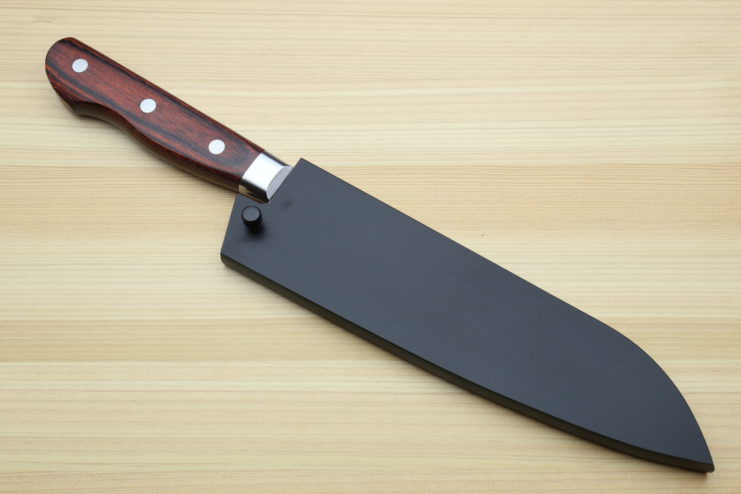 Yoshihiro VG-10 16 Layer Hammered Damascus Stainless Steel Santoku Chef knife