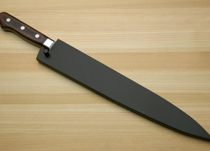 Yoshihiro VG-10 16 Layer Hammered Damascus Stainless Steel Sujihiki Slicer Chefs knife 9.5" (240mm)