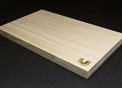 Yoshihiro Hinoki Cypress Cutting Board with Anti-Twist Core — Japanese Cypress, Anti-Bacterial, Professional Grade