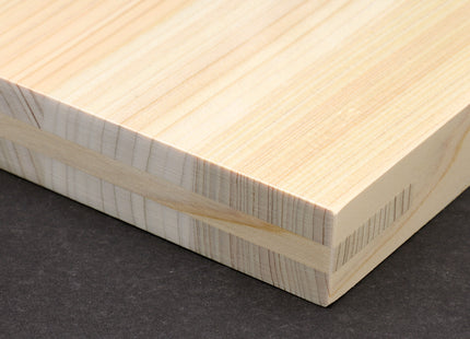 Yoshihiro Hinoki Cypress Cutting Board with Anti-Twist Core — Japanese Cypress, Anti-Bacterial, Professional Grade