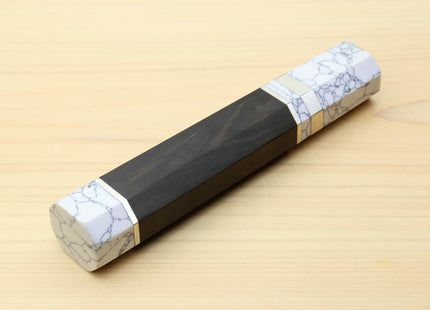 Yoshihiro Howlite White Handle for Petty Utility Knife