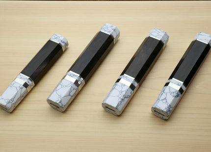 Yoshihiro Howlite White Handle for Petty Utility Knife