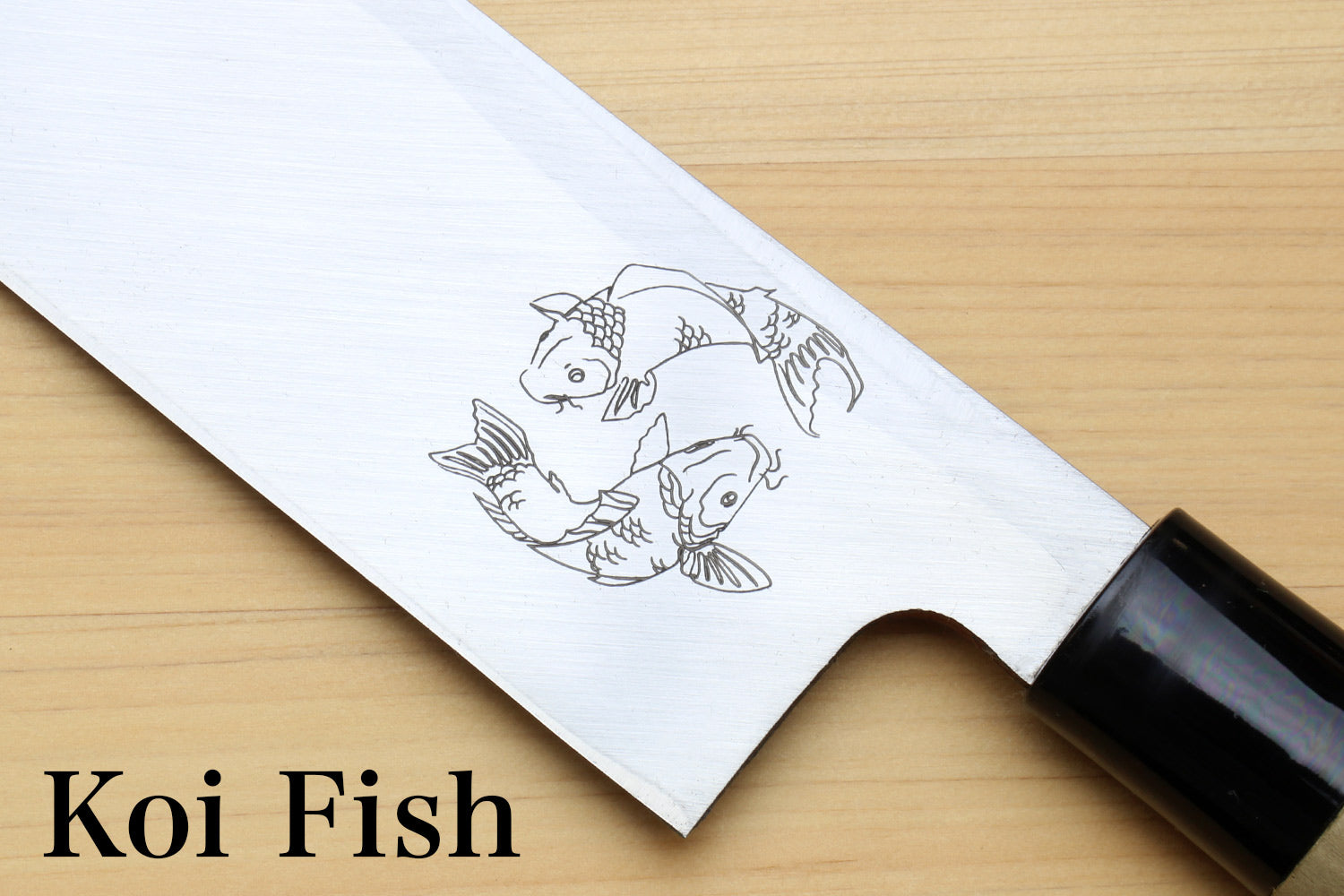 Custom Koi Engraving Fee – Yoshihiro Cutlery