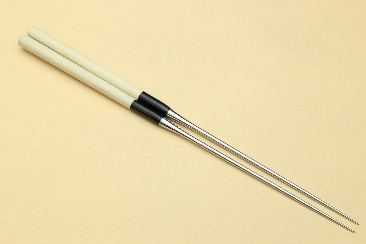 Yoshihiro Moribashi Chopsticks Japanese Sushi Chefs Traditional Garnishing Plating Tweezers Magnolia Handle (Type B)