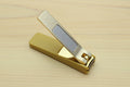 Yoshihiro Premium Gold-Colored Japanese Nail Clippers