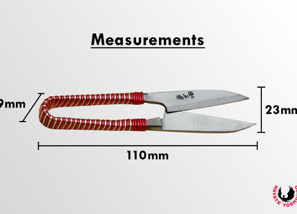 Yoshihiro Nigiri Hasami Japanese Sewing Snip Scissors with String-Wrapped Handle