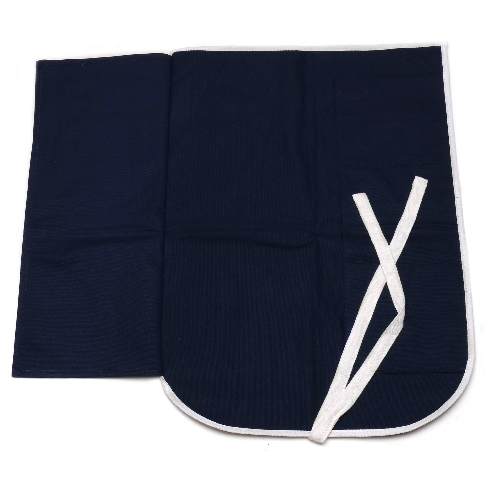 Yoshihiro Japanese Knife Cotton Pouch Bag Dark Navy Color (6 Slots)