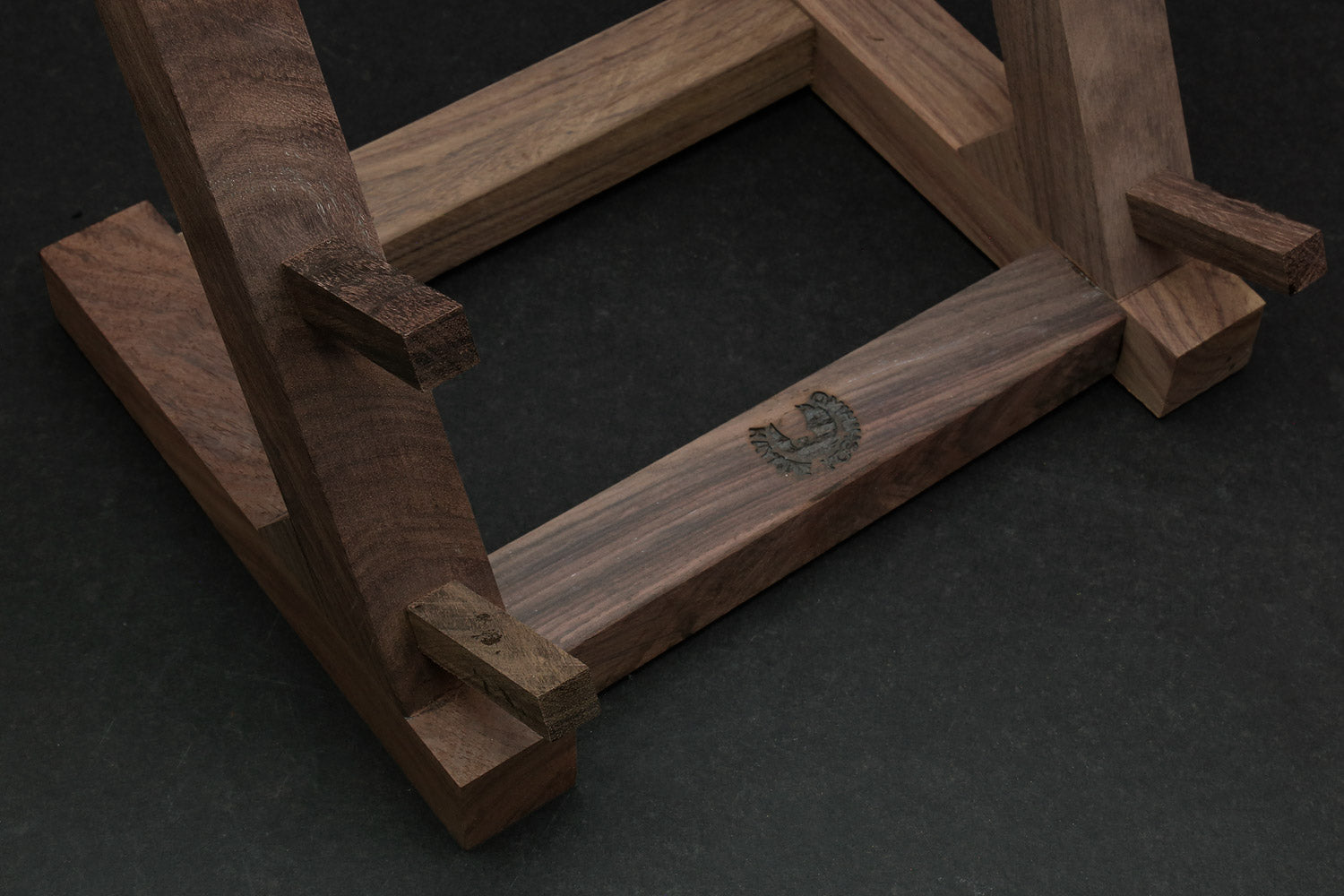 Yoshihiro Ebony and Rosewood Knife Rack Stand Chef Tool