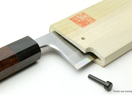Yoshihiro Natural Magnolia Wooden Saya Cover for Deba