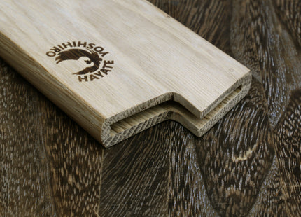 Yoshihiro Magnetic Oak Wood Saya Cover Blade Protector for Gyuto