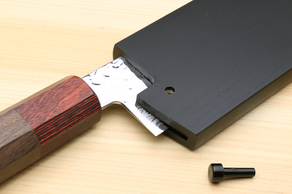 Yoshihiro Lacquered Magnolia Wooden Blade Protector Saya Cover for Gyuto Chef Knife