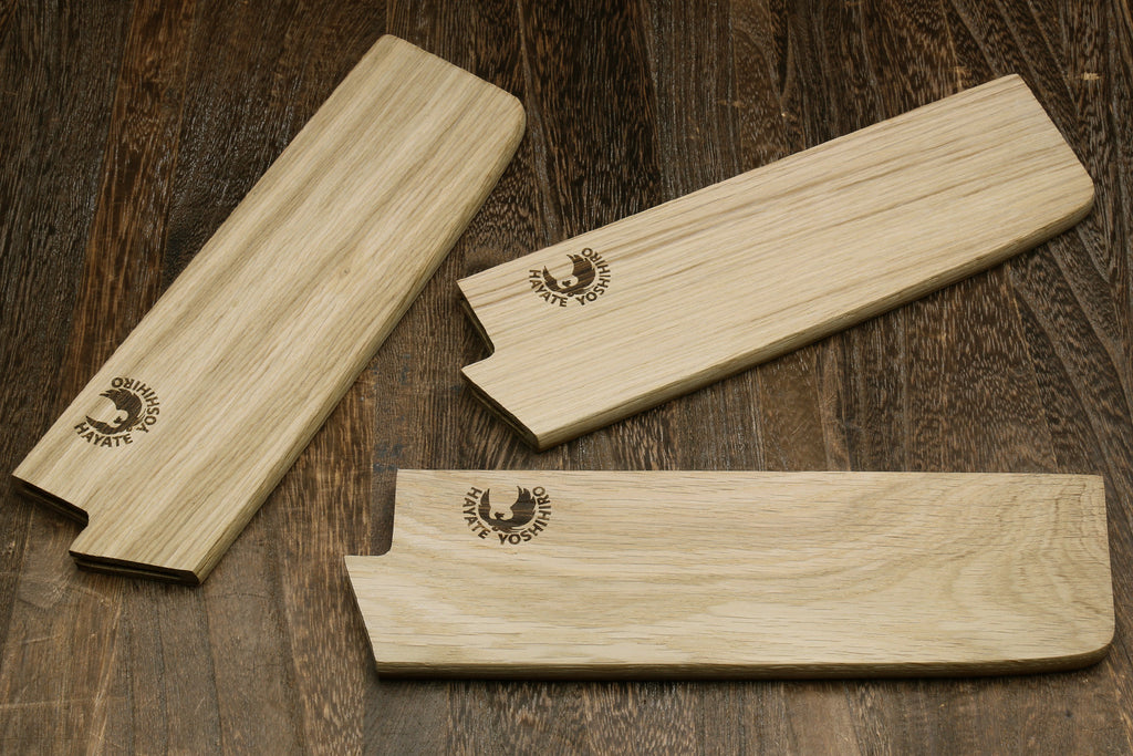 Yoshihiro Magnetic Oak Wood Saya Cover Blade Protector for Nakiri