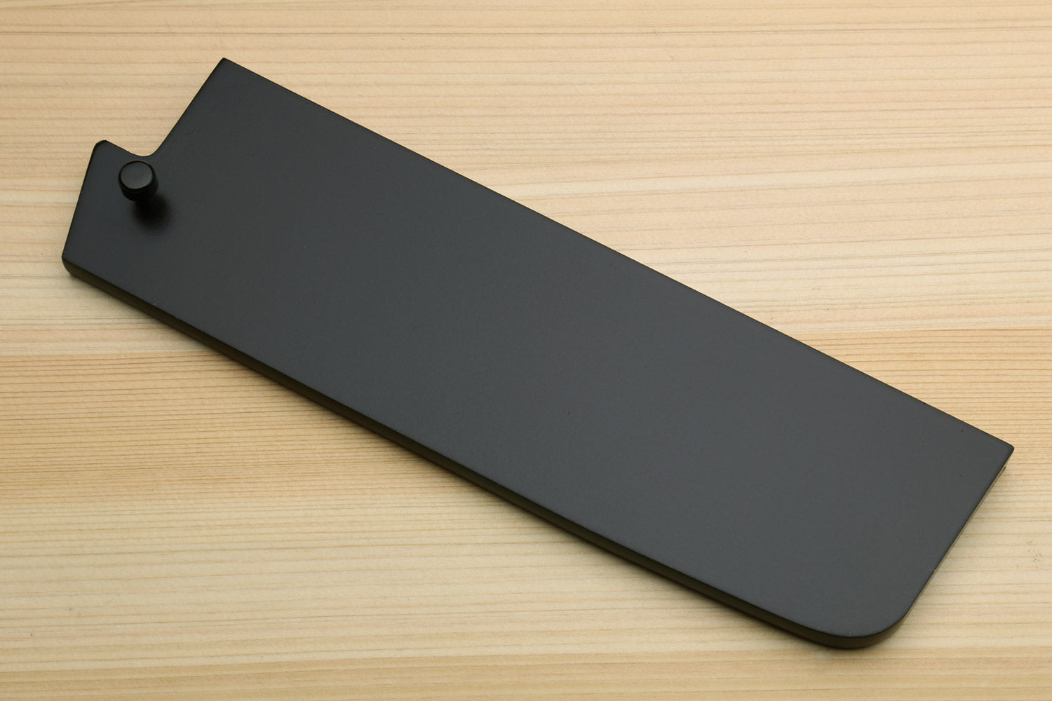 Yoshihiro Lacquered Magnolia Wooden Blade Protector Saya Cover for Thin-Bladed Nakiri Vegetable Chefs Knife