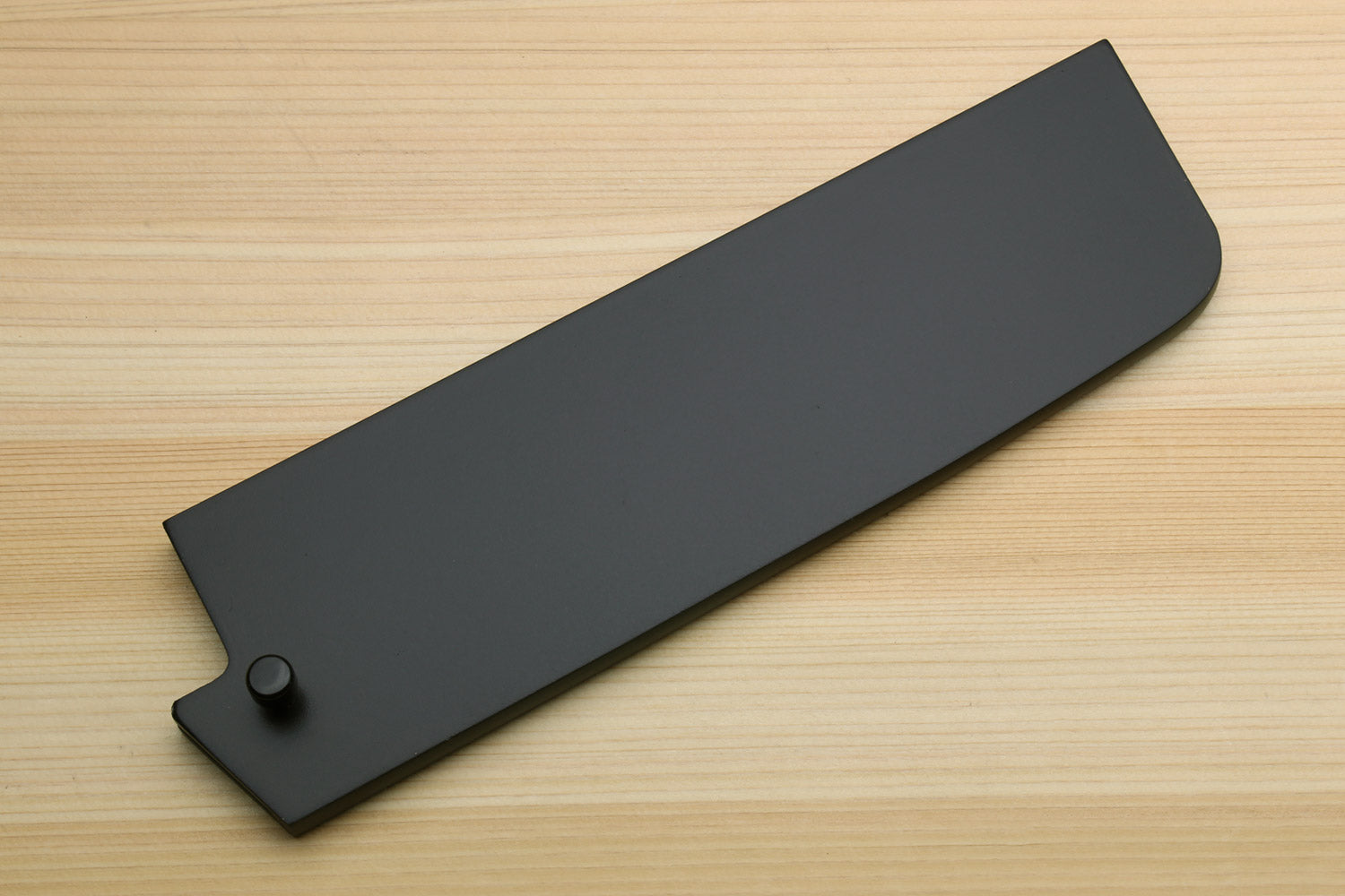 Yoshihiro Lacquered Magnolia Wooden Blade Protector Saya Cover for Thin-Bladed Nakiri Vegetable Chefs Knife