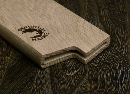 Yoshihiro Magnetic Oak Wood Saya Cover Blade Protector for Nakiri