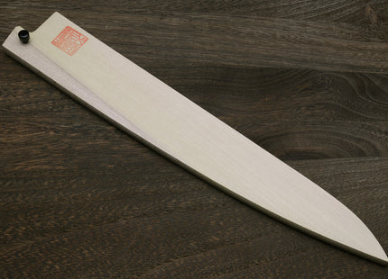 Yoshihiro Natural Magnolia Wood Saya Cover Blade Protector for Sujihiki Slicer