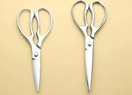 Yoshihiro All Stainless Steel Japanese Kitchen Shears / Scissors (Regular)