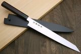 Yoshihiro HAP40 High Speed Stainless Steel Sujihiki-Kiritsuke Slicer Knife Rosewood Handle