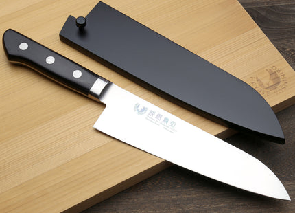 Yoshihiro Inox Stain-resistant Aus-10 Steel Ice Hardened Santoku