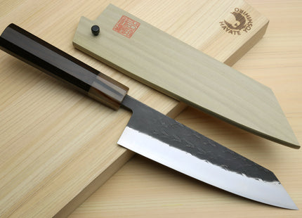 Yoshihiro Kurouchi Stainless Clad Nashiji High Performance SLD Kiritsuke Multipurpose Knife