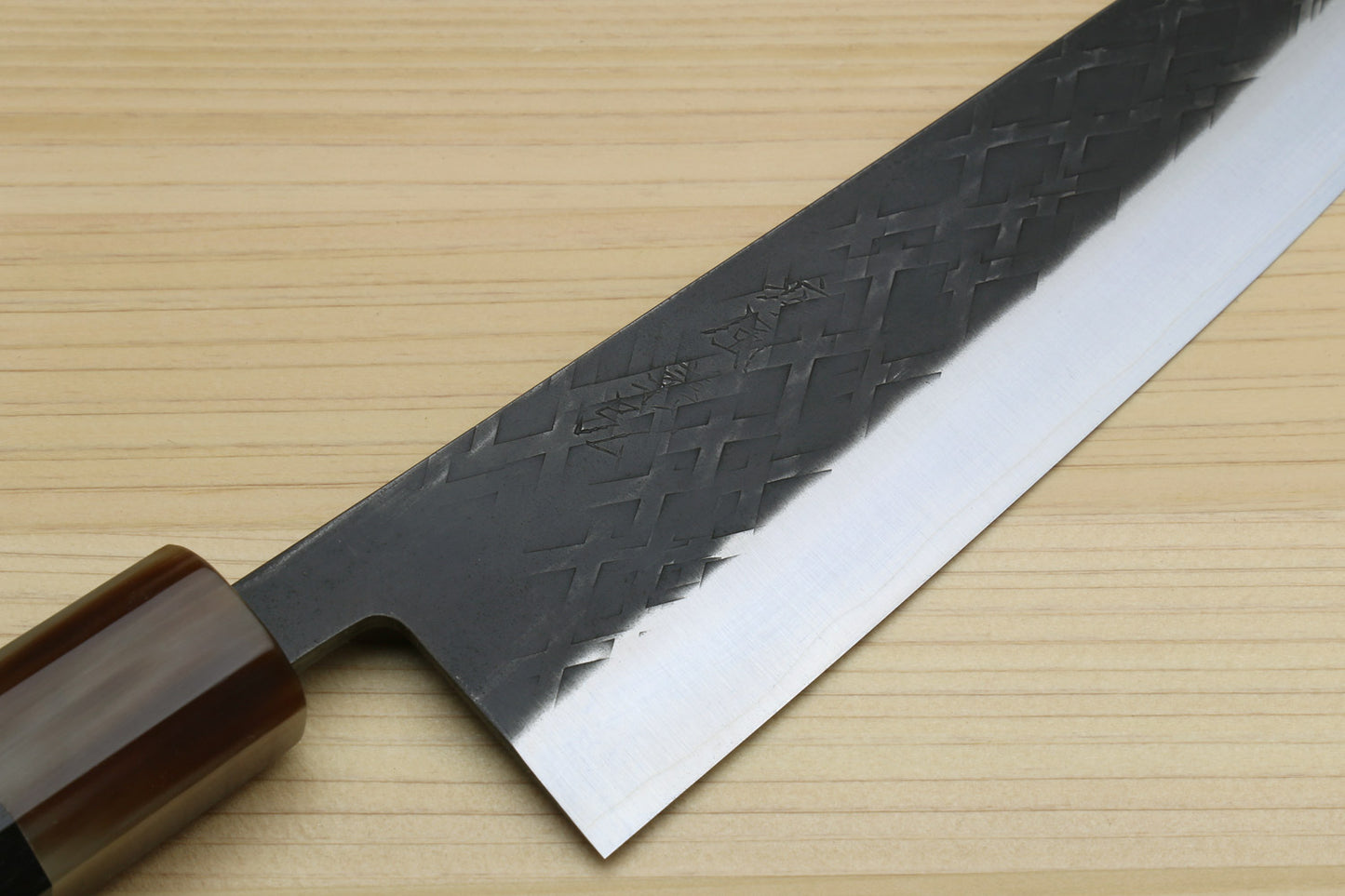 Yoshihiro Kurouchi Stainless Clad Nashiji High Performance SLD Kiritsuke Multipurpose Knife