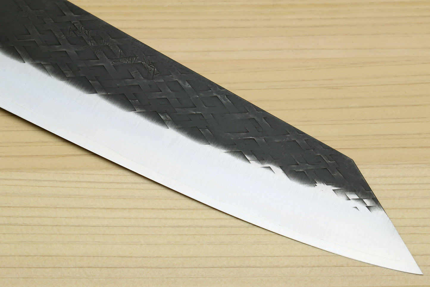Yoshihiro Kurouchi Stainless Clad Nashiji High Performance SLD Kiritsuke Multipurpose Knife
