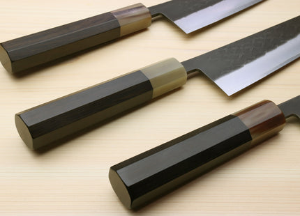 Yoshihiro Kurouchi Stainless Clad Nashiji High Performance SLD Kiritsuke Multipurpose Knife