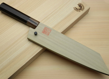 Yoshihiro Kurouchi Stainless Clad Nashiji High Performance SLD Kiritsuke Multipurpose Knife