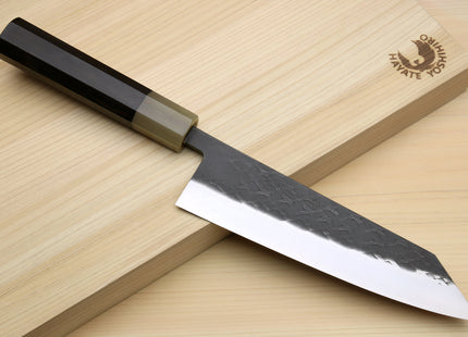 Yoshihiro Kurouchi Stainless Clad Nashiji High Performance SLD Kiritsuke Multipurpose Knife